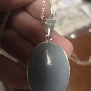 Elegant Silver Pendant Necklace